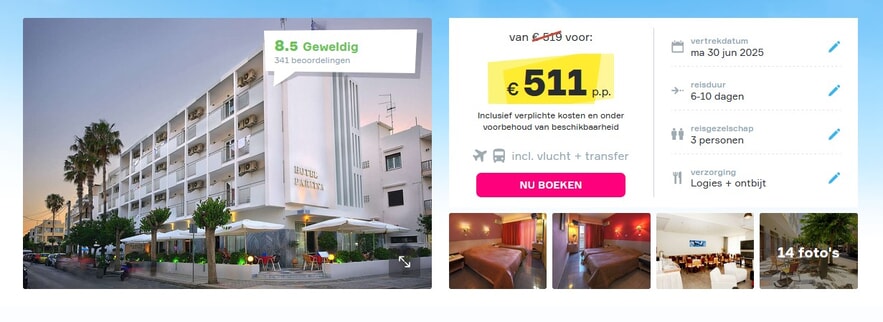 Paritsa Hotel: Topdeal voor een Zonvakantie op Kos!