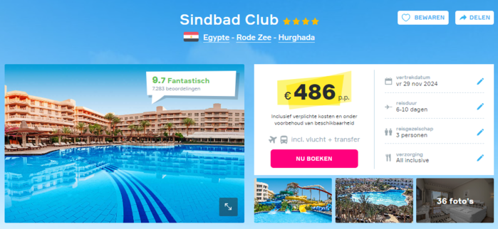 sindbad-aqua-park-resort-hurghada-korting-1